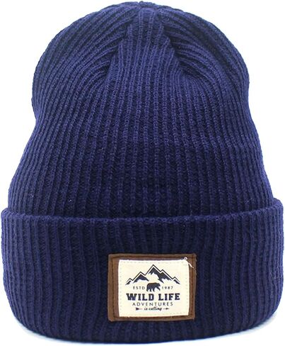 Winter Warm Beanie Hats Knit Skull Cap Unisex Fashion Ski Hat Pullover Hat Sports Cap in Saudi Arabia