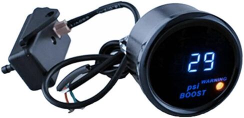 2 "52 مم سيارة Digital Boost Gauge Meter Blue Black Psi ، ل ، ل mitsubishi ، ل benz ، ل ، ل chrysler ، ل ، ل ، ل acura ترك 25ctbgmblbcp in Kuwait