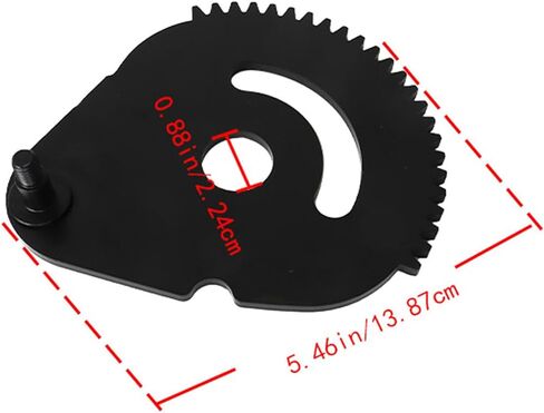 617-04094 Steering Rod Shaft Sector Gear Kit Replacement for MTD for Cub Cadet for Troy Bilt for Craftsman Mower Replace 948-0389 938-05078 738-05078 738P07154 in Saudi Arabia