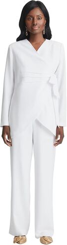 Jessica London Women's Plus Size 2-Piece Faux Wrap Pantsuit in Kuwait