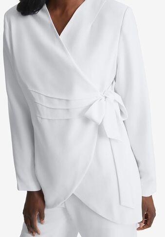 Jessica London Women's Plus Size 2-Piece Faux Wrap Pantsuit in Kuwait