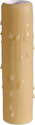 B&P Lamp® 6" Ht., Gold Poly Candle Cover, Candelabra Base in Kuwait