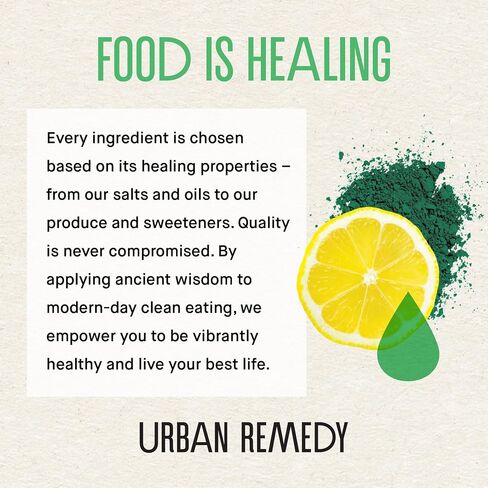Urban Remedy Clean Green Refresh Lemonade – Low-Glycemic Detox Drink with Chlorophyll, Monk Fruit & Lemon Juice for Clarity and Hydration. Vegan, Non-GMO, 12 fl oz in Saudi Arabia