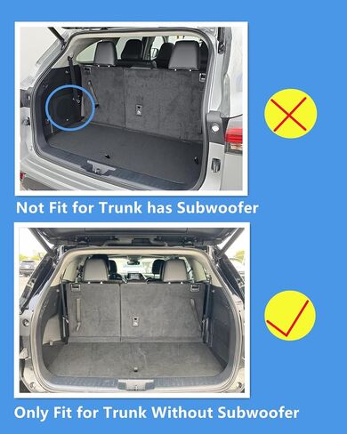 Cartist Cargo Mat Fits for Hyundai Santa FE 2024 2025 All Weather Back Seat Cover Trunk Cargo Mat for 2024 Hyundai Santa Fe Accessories (Backrest Mats+Trunk Mat) in Saudi Arabia