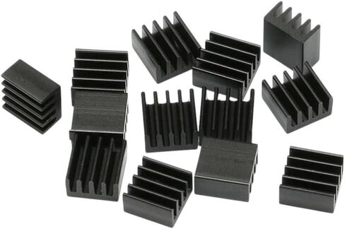 50pcs/5pcs 8.8 * 8.8 * 5mm Dinkink Clasiator التبريد الألمنيوم 8.8x8.8x5 in Kuwait