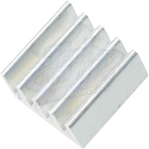 20pcs 8.8 * 8.8 * 5mm thermink التبريد المبرد في الزعنفة الحارة من الألومنيوم لـ PI ، رقاقة ، LED ، ترانزستور Power IC ، الوحدة النمطية PBC in Saudi Arabia