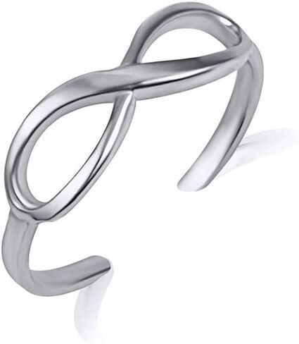 Claddagh Gold 10k و 14k Gold Infinity Toe حلقة متوفرة باللون الأصفر والورز والذهب الأبيض in Saudi Arabia