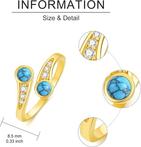 14K Yellow Gold Adjustable Toe Ring for Women, Real Gold Gemstone Open Toe Rings Fine Summer Beach Foot Fine Jewelry Gifts for Mom Wife Nana Birthday Christmas Mother's Day in Saudi Arabia