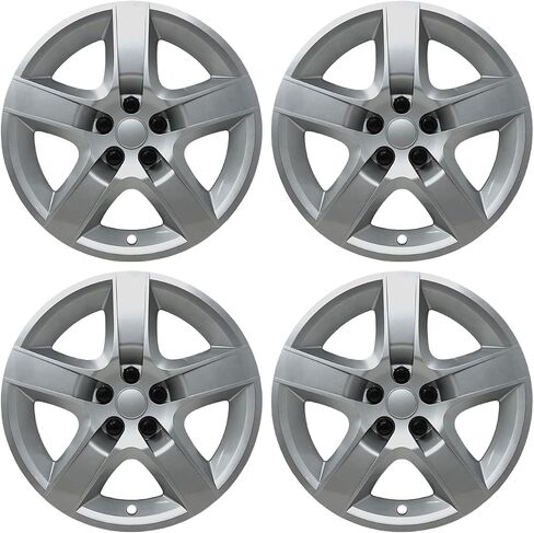 Premium Replica Hubcap Set, Replacement for Chevrolet Malibu 2008-2012, 17-inch Wheel Covers (4 Pieces) in Saudi Arabia