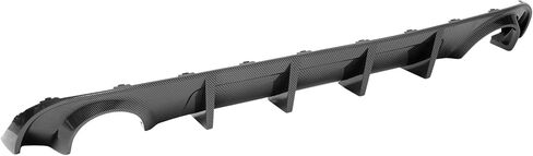 FREEMOTOR802 Rear Diffuser, Compatible with 2015-2018 Dodge Charger Base & 2019-2023 Dodge Charger SXT Trim, Gloss Black PP Rear Bumper Molding Lower Lip Splitter Spoiler Underbody Styling Kit in Kuwait