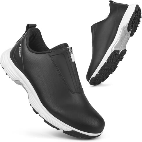 THESTRON Women Waterproof Golf Shoes Spikes Golf Training Sneakers Female Golf Footwears Zipper Golf Sports Shoes Women Walking Sneakers with Spikes Zipper in Kuwait