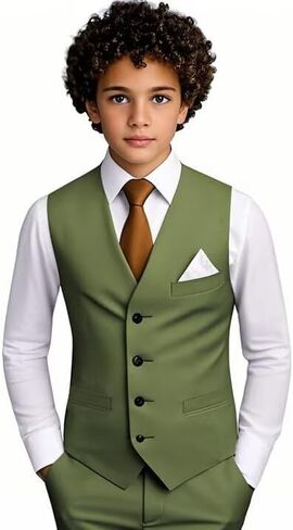 Boys Suit 3 Piece Double Breasted Suit for Boys Tuxedo Slim Fit Formal Suits for Wedding Prom Party in Saudi Arabia