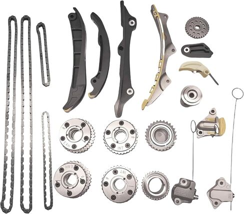 05184357AE Timing Chain Kit with VVT Sprockets for 3.2L 3.6L J-eep Grand Cherokee/Wrangler, Dodge Journey/Caravan/Durango/Charger/Challenger/Avenger, Chry-sler Town & Country, RAM 1500/2500/350 in Saudi Arabia