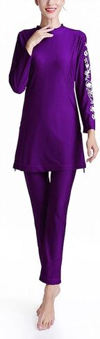 2 Piece Abaya for Women Muslim Long Sleeve Hoodies and Pants Set Yoga Workout Swimsuits Dubai Islamic Muslim Clothes in Saudi Arabia
