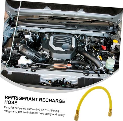 Happyyami Portable Recharge Hose Kit للسيارة تصميم مقاوم للمفصل عالي الأداء لملء المركبات in Saudi Arabia