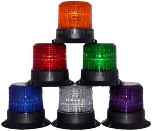 BS2 12-110V DC STROBE XENON EMERGENCY WARNING LIGHT FORKLIFT MEDIUM BEACON (GREEN) in Saudi Arabia