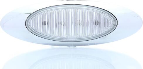 Optronics 00212336P Light with Clear Lens 6.5" Sealed LED Marker/Clearance Light Kit, Amber in Saudi Arabia