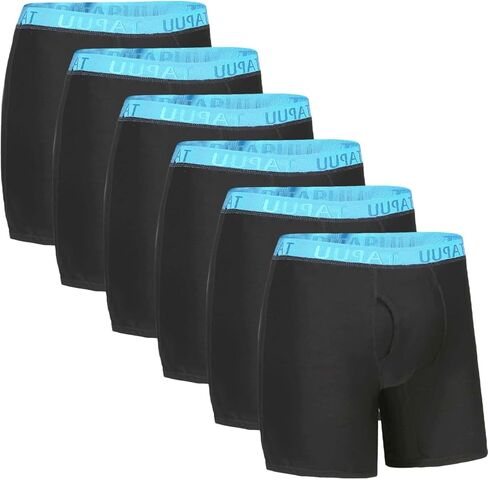 TAPUU Mens Underwear Ice Silk Seamless Boxer Briefs in Kuwait