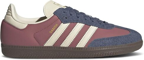 adidas Samba OG Womens, Off White/Cyber Metallic/Wonder Gold Metallic, Size 5 in Saudi Arabia