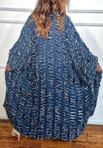 Cardigan الطويلة ذات الحجم الكبير للنساء ، معطف جاكيت جاكيت جاكه in Saudi Arabia