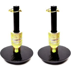 Snow Plow Shoes (1) Pair Fits Western Fisher Curtiss Blizzard Hiniker 6 3/4"-Full Rod Length Black R49067-2 in Saudi Arabia
