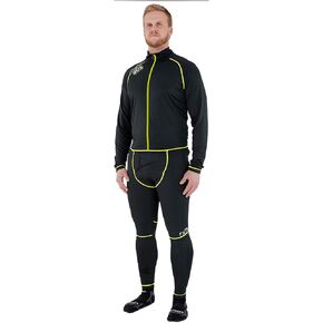 FXR Men's Atmosphere Mono Layer 2025 (Black/Hi-Vis - Large) in Saudi Arabia