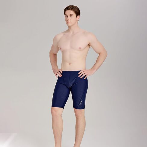 HYCOPROT Men's Athletic Swimsuit Jammer, Compression Swimming Trunks Swim Shorts for Professional Racing Training in Saudi Arabia