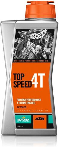 KTM/Motorex Top Speed 4T 15W/50 (1.0L) - U6920027 in Kuwait