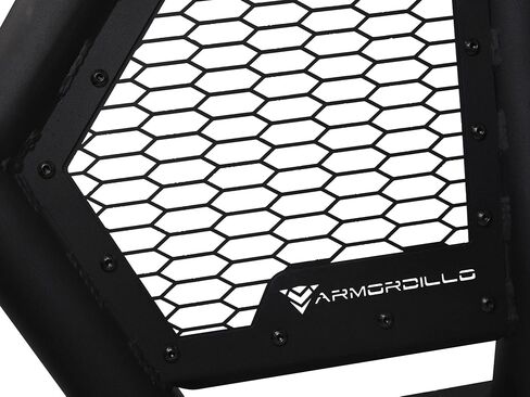 Armordillo USA 8705759 CR1 Modular Chase Rack with LED 3rd Brake Light - Matte Black Fits Full Size Pickup Truck in Saudi Arabia