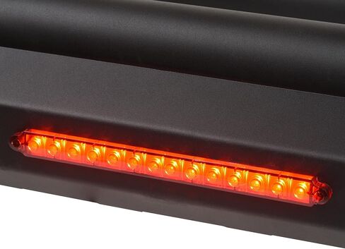 Armordillo USA 8705759 CR1 Modular Chase Rack with LED 3rd Brake Light - Matte Black Fits Full Size Pickup Truck in Saudi Arabia