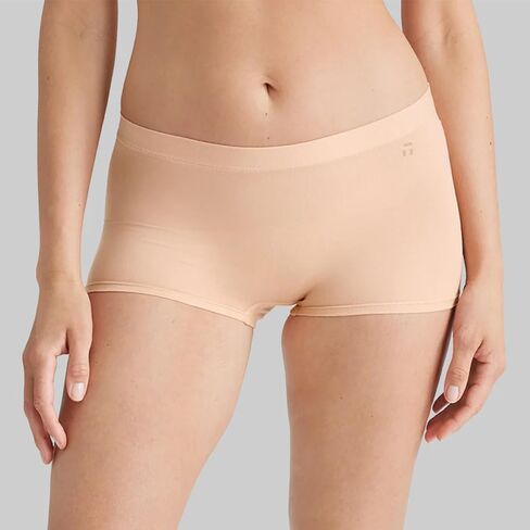 ملابس داخلية Tommy John للسيدات ، سراويل Boyshort ، نسيج قطني بارد ، 3 عبوات in Kuwait