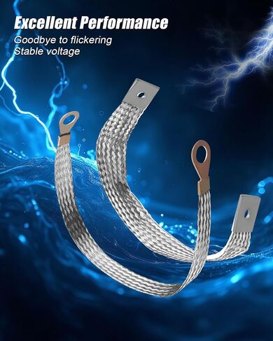 10 AWG Engine Copper Strap Strap Strap Kit Respion Respion 40140 ، 3pcs 11 incl straps fortraps ، 1pc 14 inst stermining terminal for automotive car cars frame ، with 6 procks in Kuwait