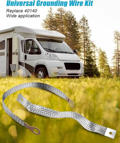 10 AWG Engine Copper Strap Strap Strap Kit Respion Respion 40140 ، 3pcs 11 incl straps fortraps ، 1pc 14 inst stermining terminal for automotive car cars frame ، with 6 procks in Kuwait