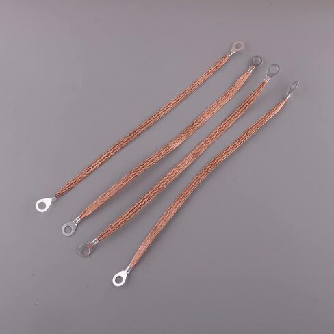 4pcs 11.4 "محرك النحاس كابل حزام الترابط الأرضي للسيارة إطار جدار حماية جدار الحماية in Kuwait