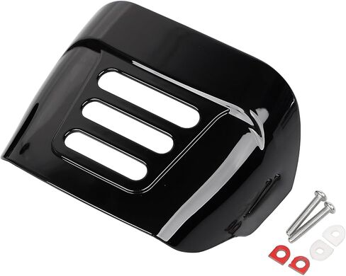 Chrome Motorcycle Taillight Cover Slotted Rear Tail Light Visor Cover for Harley Dyna Low Rider Softail Fat Boy Sportster Road King Electra Glide Street Glide 1973-2023 in Kuwait