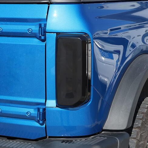 يغطي مصباح الذيل المدخن من Jecar إكسسوارات خارجية للفرامل المتوافقة مع Ford Bronco 2021-2023 in Saudi Arabia
