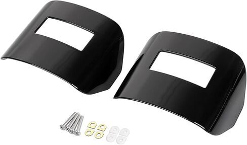 Chrome Taillight Cover Motorcycle Rear Tail Light Visor Cover Fit for Harley Softail Sportster Dyna Touring Road King Electra Street Glide 1973-2023 in Saudi Arabia
