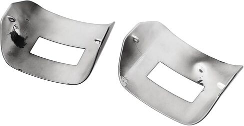 Chrome Taillight Cover Motorcycle Rear Tail Light Visor Cover Fit for Harley Softail Sportster Dyna Touring Road King Electra Street Glide 1973-2023 in Saudi Arabia