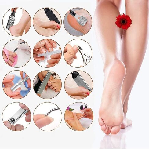 Callus Remover for Feet - with Larger Grinding Head, Electric Portable Pedicure Kit Foot File Callus Remover, Rechargeable Waterproof Foot File for Foot Care Deadskin Remover LCD Display-Pink in Kuwait
