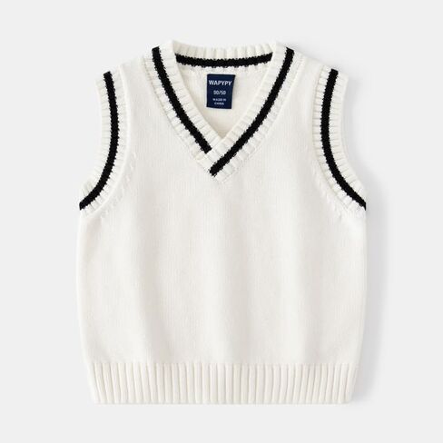Meufam Toddler Baby Boys Casual Spring Basic V-te-sikeveless solid solid tank sweater stift stifice stit in Saudi Arabia