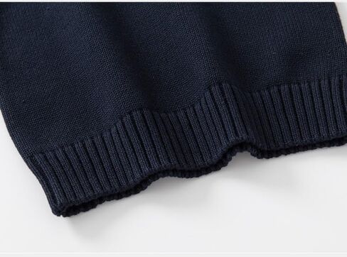 Meufam Toddler Baby Boys Casual Spring Basic V-Neck Sleeveless Solid Color Tank Sweater Knit Uniform Kids Vest Top in Kuwait