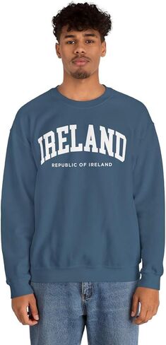 Ireland Adult Unisex Crewneck Sweatshirt in Saudi Arabia
