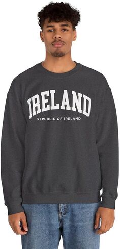 Ireland Adult Unisex Crewneck Sweatshirt in Saudi Arabia