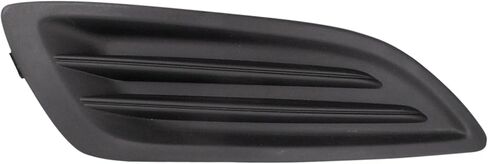 TRQ Front Left Fog Light Hole Cover Black Drivers Side Compatible with 2015-2018 Nissan Versa NI1039133 in Saudi Arabia