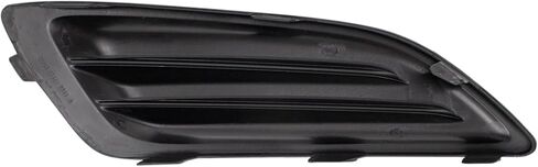TRQ Front Left Fog Light Hole Cover Black Drivers Side Compatible with 2015-2018 Nissan Versa NI1039133 in Saudi Arabia
