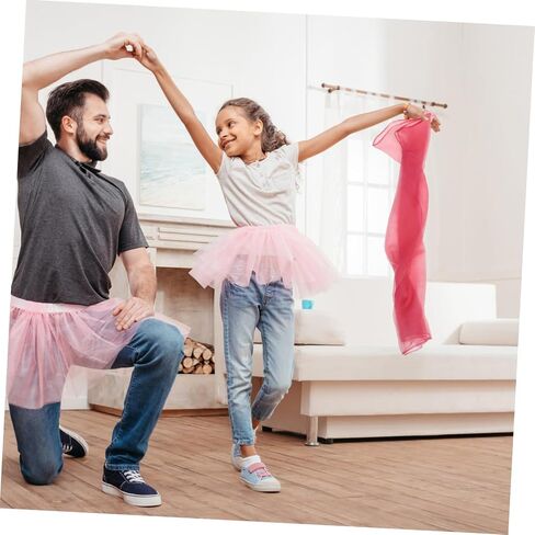 Lifkome Band Scarves for Dance 5pcs Square Play Scarves Red Juggling Props Square in Saudi Arabia
