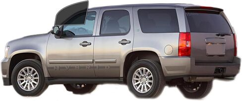 Precut Window Tint Film Front Two Door Windows Tint Film Cars Sun Blocking Protection Privacy Anti Shatter Glass 2 Ply Computer Cut Any Tint Shade for Chevrolet Tahoe 2007-2014 in Saudi Arabia