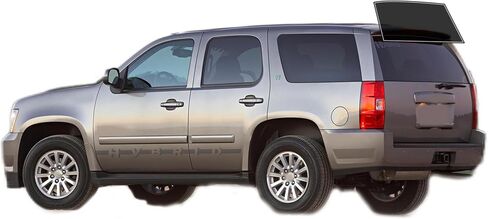 Precut Window Tint Film Front Two Door Windows Tint Film Cars Sun Blocking Protection Privacy Anti Shatter Glass 2 Ply Computer Cut Any Tint Shade for Chevrolet Tahoe 2007-2014 in Saudi Arabia