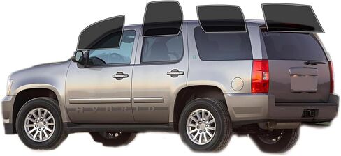 Precut Window Tint Film Front Two Door Windows Tint Film Cars Sun Blocking Protection Privacy Anti Shatter Glass 2 Ply Computer Cut Any Tint Shade for Chevrolet Tahoe 2007-2014 in Saudi Arabia