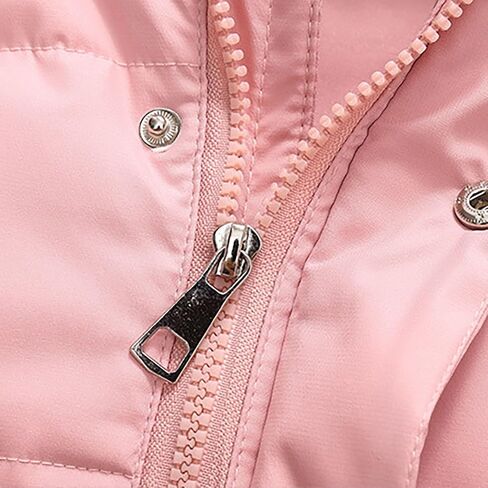 Kids 2 Piece Snowsuit Set Boys Girls Ski Suit Winter Hooded Puffer Jacket and Snow 𝐁ib Toddler Baby Down Coat Pants in Saudi Arabia